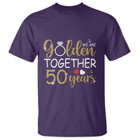 50th Wedding Anniversary T Shirt We Golden Together 50 Years - Wonder Print Shop