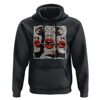 Cigar Lover Hoodie Roll It Lick It Smoke It Pretty Lady Smoking Smoker - Wonder Print Shop
