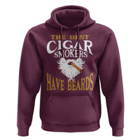 Cigar Lover Hoodie The Best Cigar Smokers Have Beards - Wonder Print Shop