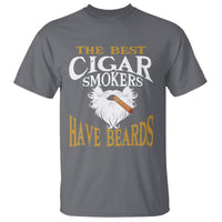 Cigar Lover T Shirt The Best Cigar Smokers Have Beards - Wonder Print Shop