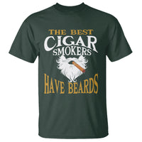 Cigar Lover T Shirt The Best Cigar Smokers Have Beards - Wonder Print Shop