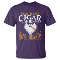 Cigar Lover T Shirt The Best Cigar Smokers Have Beards - Wonder Print Shop