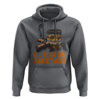 Cigar Lover Hoodie I'll Be In The Backyard Cigar Smoker - Wonder Print Shop
