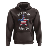 Funny 4th Of July Drinking Hoodie Red White And Booze Patriotic Party - Wonder Print Shop