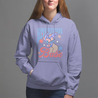 American Babe Hoodie Cowgirl Coquette 4th Of July - Wonder Print Shop