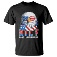 Funny 4th Of July T Shirt Damn I Love Freedom - Wonder Print Shop