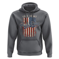 American Patriotic Hoodie This Is My Pride Flag 4th Of July - Wonder Print Shop