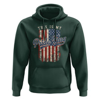 American Patriotic Hoodie This Is My Pride Flag 4th Of July - Wonder Print Shop