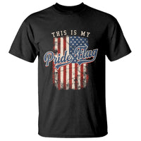 American Patriotic T Shirt This Is My Pride Flag 4th Of July - Wonder Print Shop