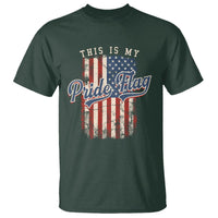 American Patriotic T Shirt This Is My Pride Flag 4th Of July - Wonder Print Shop