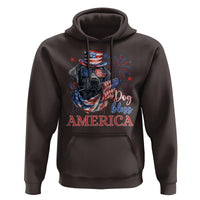 4th Of July Dog Bless America US Patriotic Hoodie - Wonder Print Shop