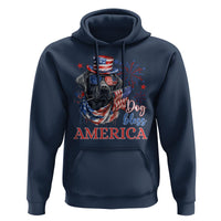 4th Of July Dog Bless America US Patriotic Hoodie - Wonder Print Shop