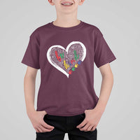 Unity Day T Shirt For Kid Orange Heart Be Kind Anti Bullying - Wonder Print Shop