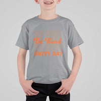Anti Bullying Be Kind Unity Day T Shirt For Kid - Wonder Print Shop