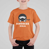Unity Day T Shirt For Kid Kindness Ninja Anti Bullying - Wonder Print Shop