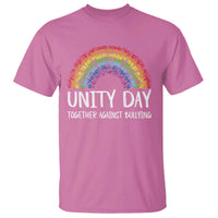 Unity Day T Shirt Together Against Bullying Rainbow Anti Bully - Wonder Print Shop