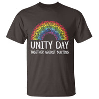 Unity Day T Shirt Together Against Bullying Rainbow Anti Bully - Wonder Print Shop