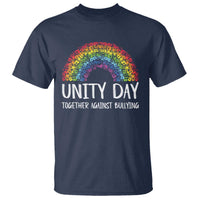 Unity Day T Shirt Together Against Bullying Rainbow Anti Bully - Wonder Print Shop