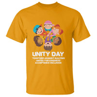 Unity Day T Shirt Together Against Bullying Cute Kids End Bullying - Wonder Print Shop