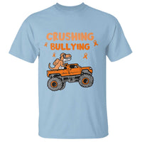Anti Bullying T Shirt Crushing Bullying Dinosaur Riding Anti Bullying Prevention - Wonder Print Shop