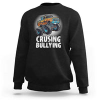 Anti Bullying Sweatshirt Crushing Bullying Monster Truck Anti Bullying Prevention - Wonder Print Shop