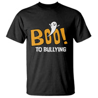 Anti Bullying Halloween T Shirt Boo To Bullying Spooky Ghost - Wonder Print Shop