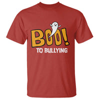 Anti Bullying Halloween T Shirt Boo To Bullying Spooky Ghost - Wonder Print Shop