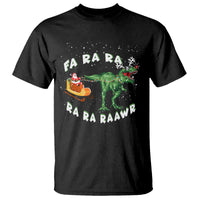 Christmas T Shirt Tree Rex Fa Ra Rawr T-Rex Dinosaur - Wonder Print Shop