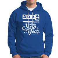 Happy New Year 2024 Loading Goodbye 2023 Hoodie - Wonder Print Shop