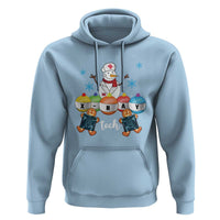 Funny Chrsitmas Hoodie Snowman Nurse Xray Gingerbread
