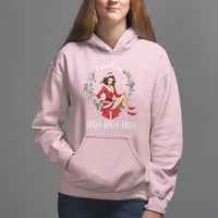 Christmas Hoodie I Ain't No Ho Ho Ho Women Vintage Xmas - Wonder Print Shop