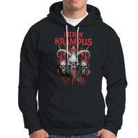 Merry Krampus Horor Christmas Evil Hoodie - Wonder Print Shop