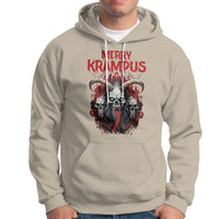 Merry Krampus Horor Christmas Evil Hoodie - Wonder Print Shop
