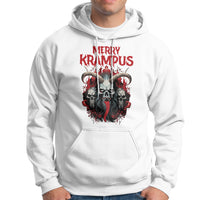 Merry Krampus Horor Christmas Evil Hoodie - Wonder Print Shop