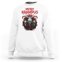 Merry Krampus Horor Christmas Evil Sweatshirt - Wonder Print Shop
