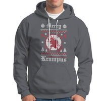 Merry Krampus Horor Christmas Evil Hoodie - Wonder Print Shop