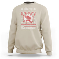 Merry Krampus Horor Christmas Evil Sweatshirt - Wonder Print Shop