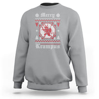 Merry Krampus Horor Christmas Evil Sweatshirt - Wonder Print Shop