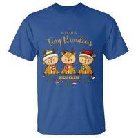 Christmas Nurse Nicu Crew Tiny Reindeer T Shirt - Wonder Print Shop