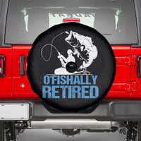 Retirement Fishing Spare Tire Cover O'fishally Retired Fisherman