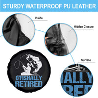 Retirement Fishing Spare Tire Cover O'fishally Retired Fisherman