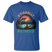 Retirement T Shirt O'fishally Retired Fishing Men - Wonder Print Shop