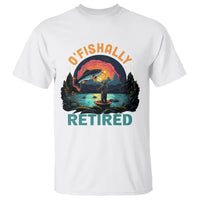 Retirement T Shirt O'fishally Retired Fishing Men - Wonder Print Shop