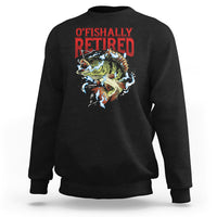 Retirement Sweatshirt O'fishally Retired Fishing Men - Wonder Print Shop
