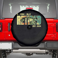 Retirement Spare Tire Cover O'fishally Retired Fishing Men Fisherman