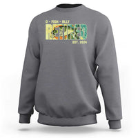 Retirement Sweatshirt O'fishally Retired Fishing Men Fisherman - Wonder Print Shop