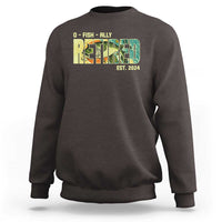Retirement Sweatshirt O'fishally Retired Fishing Men Fisherman - Wonder Print Shop