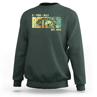 Retirement Sweatshirt O'fishally Retired Fishing Men Fisherman - Wonder Print Shop