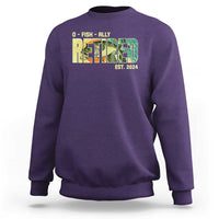 Retirement Sweatshirt O'fishally Retired Fishing Men Fisherman - Wonder Print Shop