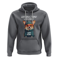 Retirement Hoodie What Day Is Today Who Cares I'm Retired Funny Dog - Wonder Print Shop